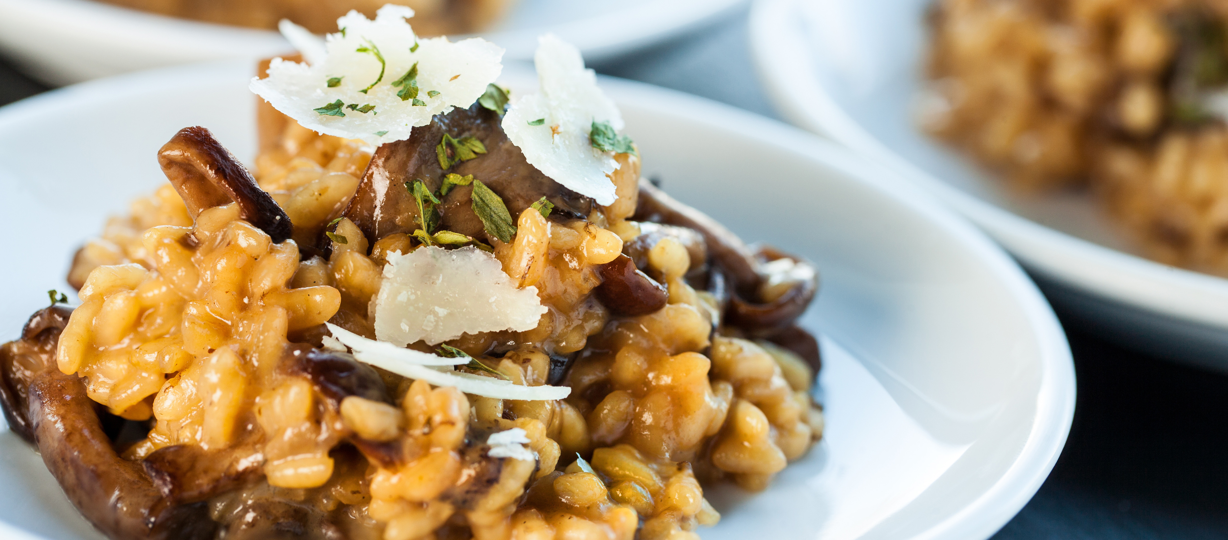 Image of Peppery Sage Mushroom Risotto