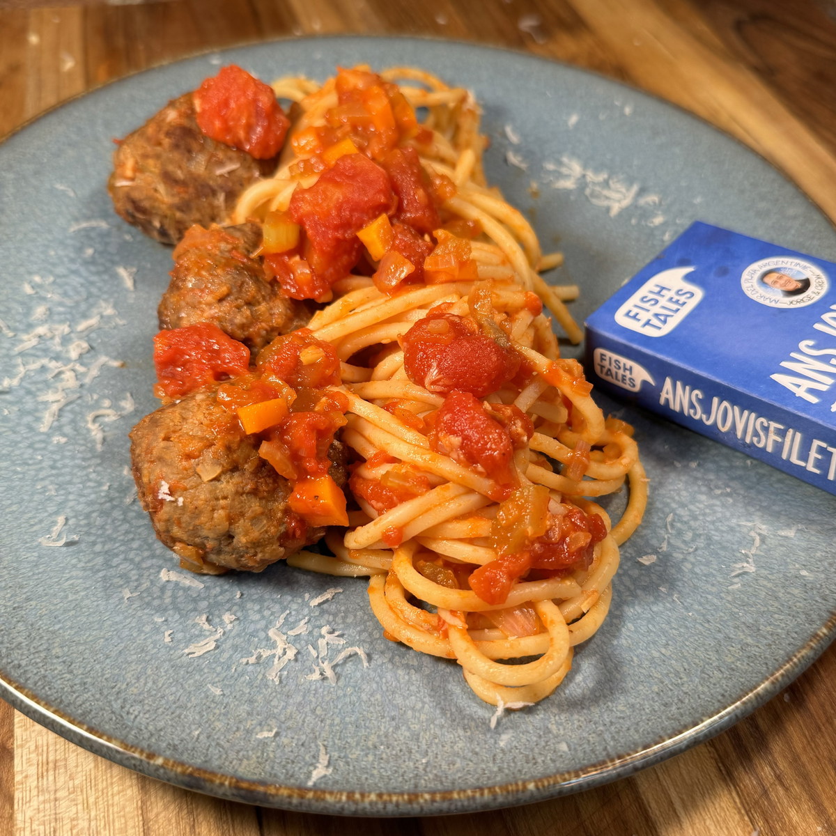 Spaghetti and meatballs 