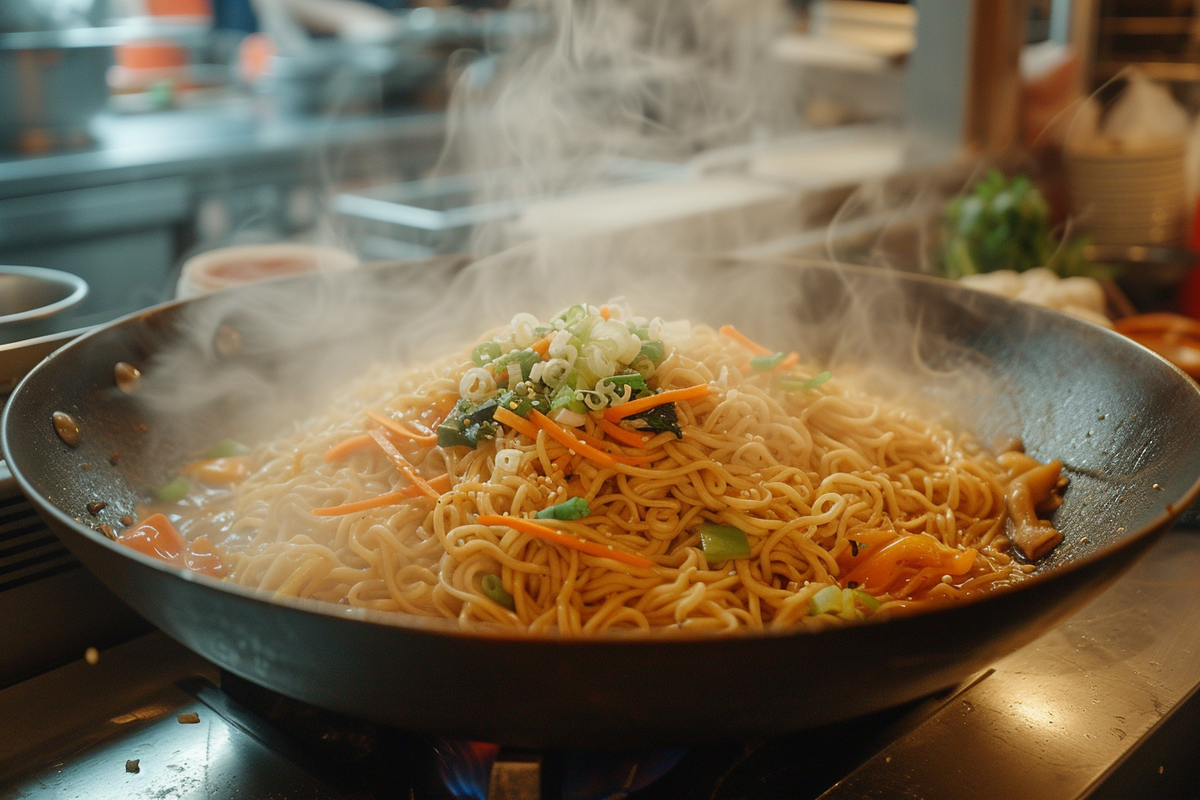 Soba Nudeln aus dem Wok: Eine Reise durch die Aromen Asiens