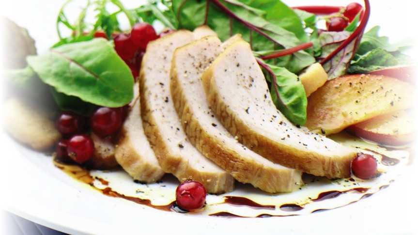 Image of Smoked Chicken and Pear Salad