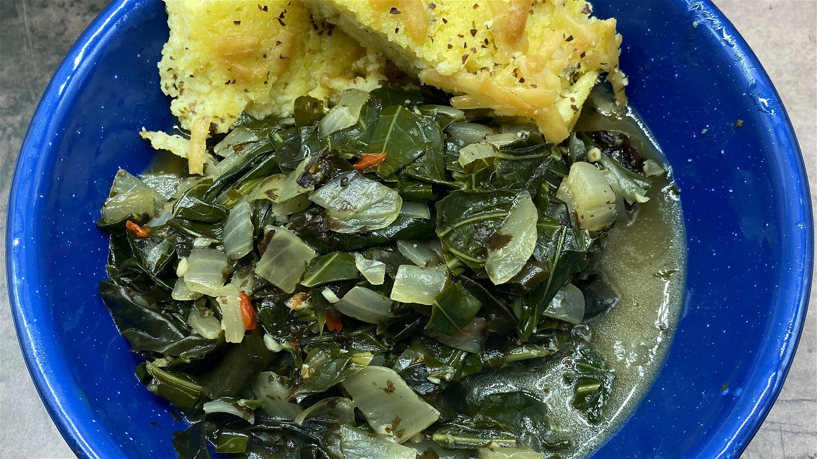 Image of Braised Kelp & Collards Recipe