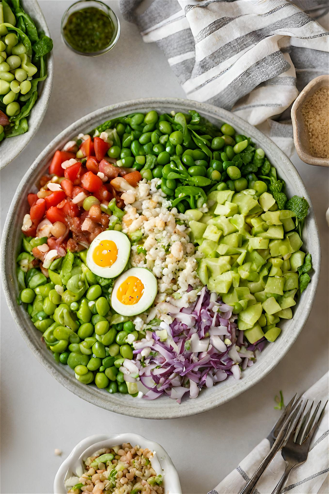 Image of Edamame Cobb Salad