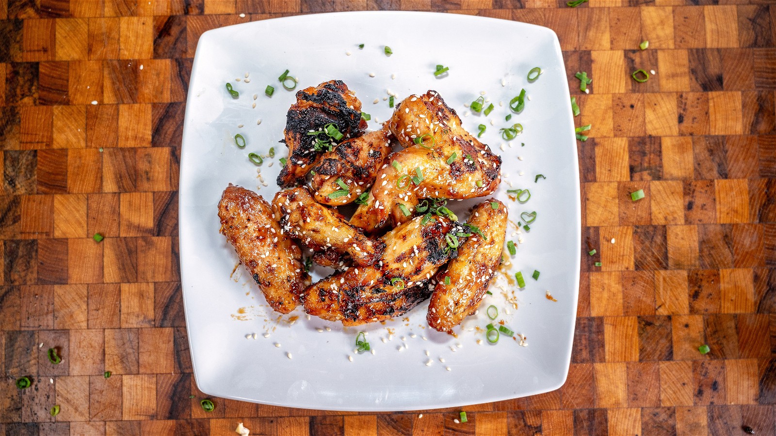 Image of Smoked Sweet and Sticky Asian Chicken Wings