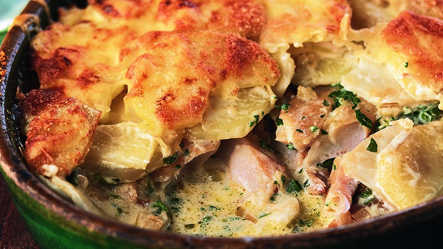 Image of Celeriac and Smoked Haddock Gratin 