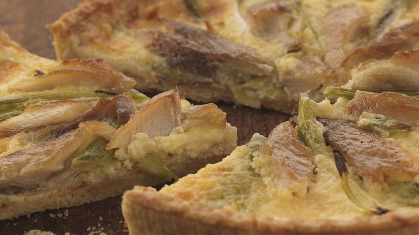 Image of Smoked Mackerel Tart 