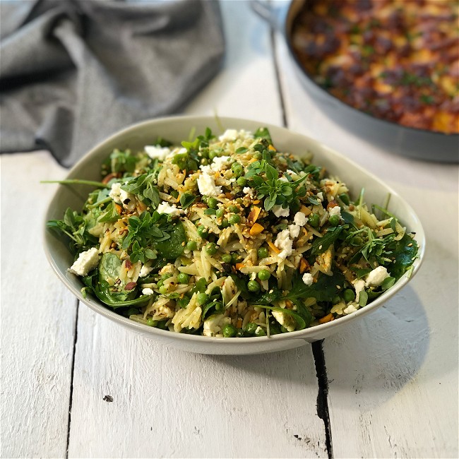 Image of Orzo, Pea & Rocket Salad