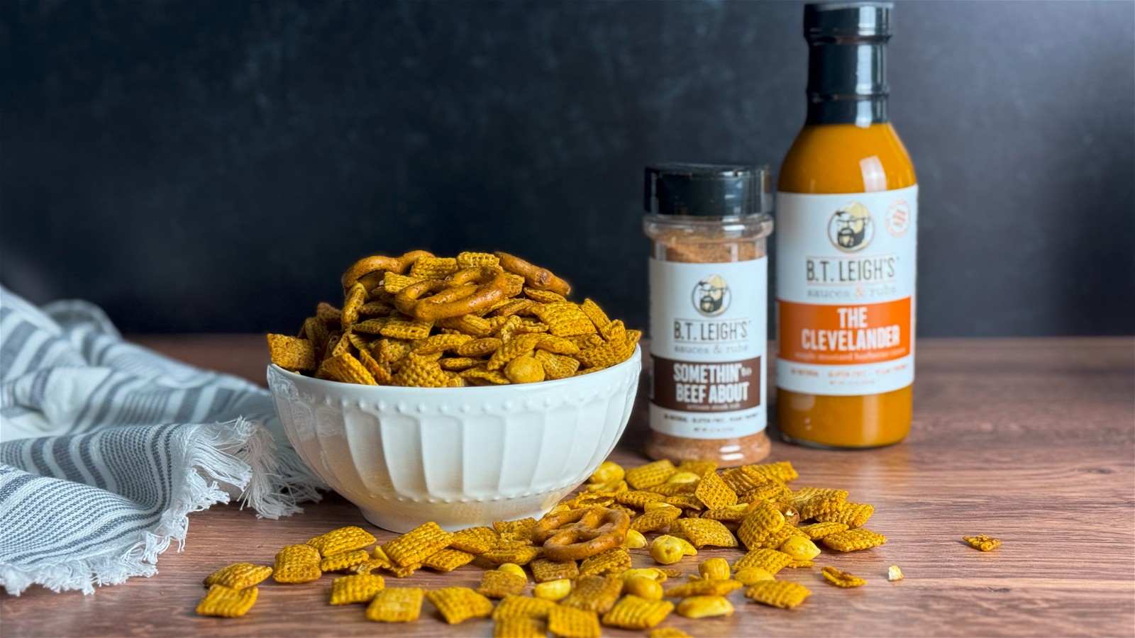 Image of Seasoned Barbecue Snack Mix