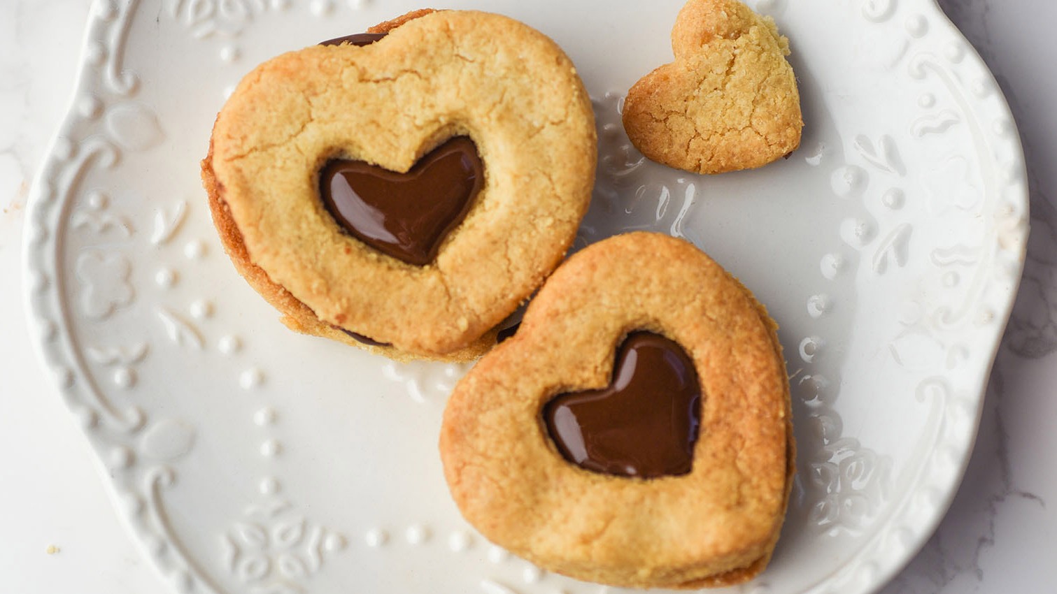 Image of Hazelnut Cacao Shortbread Cookies