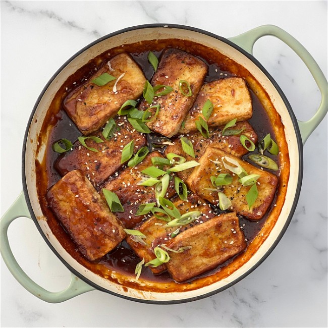 Image of Twice Cooked Sticky Tofu