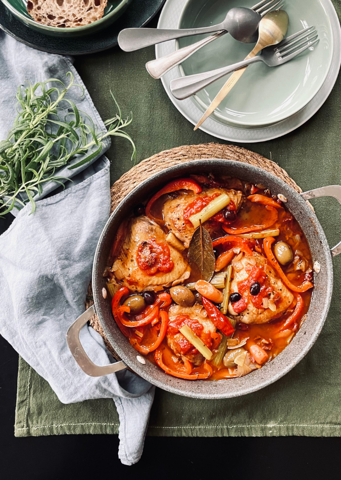 Pollo alla cacciatore – Made by Mama (Danmark)