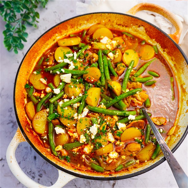 Image of Moroccan Chicken & Potato Bake