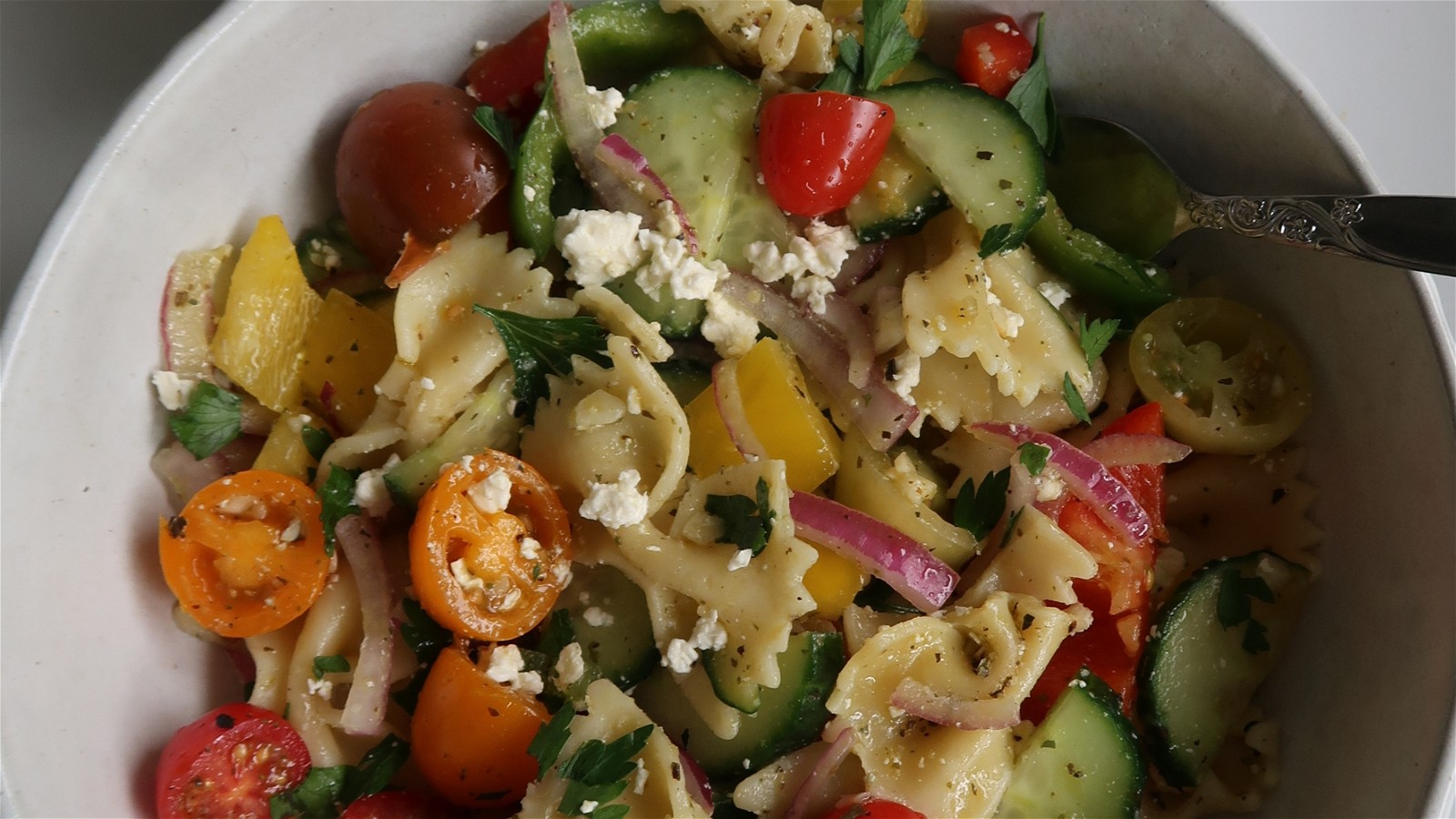 Green Goddess Pasta Salad -image