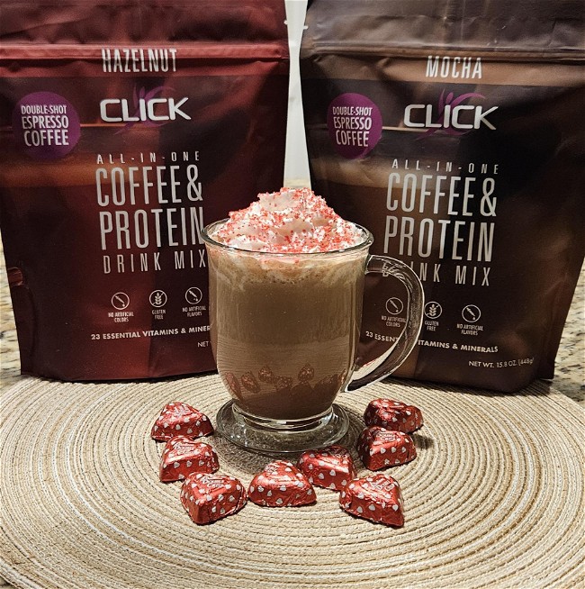 Image of CLICK Coffee Protein Hazelnut Mocha Latte