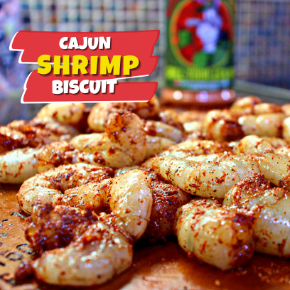 Image of Claymore Cajun Shrimp Biscuit