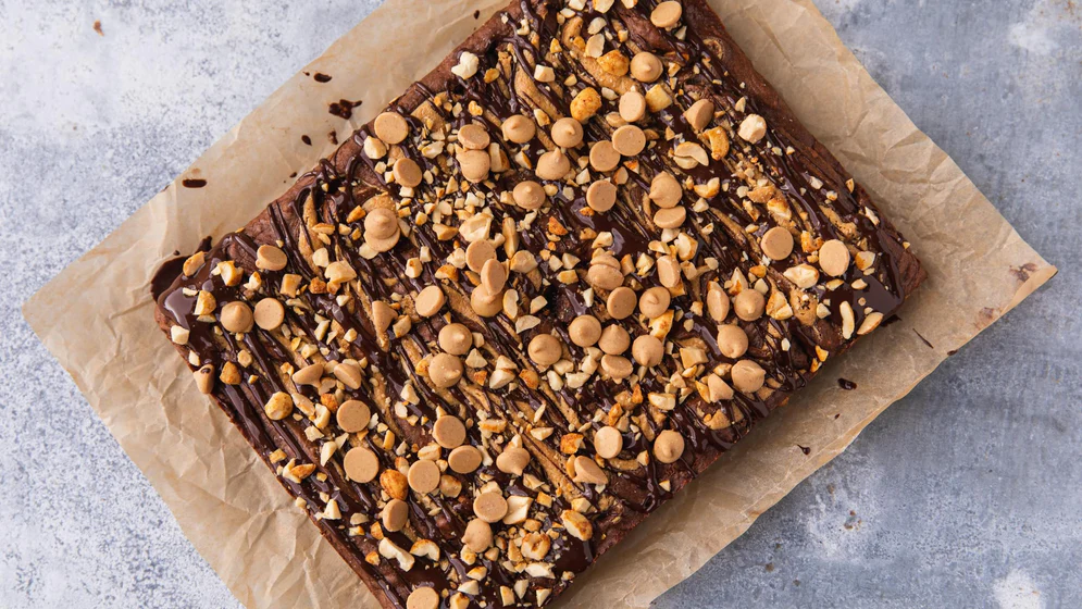 Peanut Butter Brownies