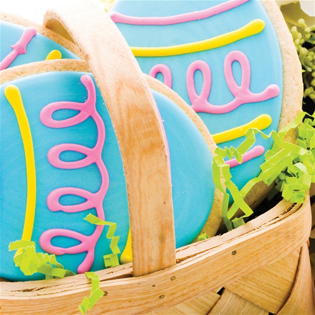 Image of 5 Easter Egg Cookie Decorating Ideas