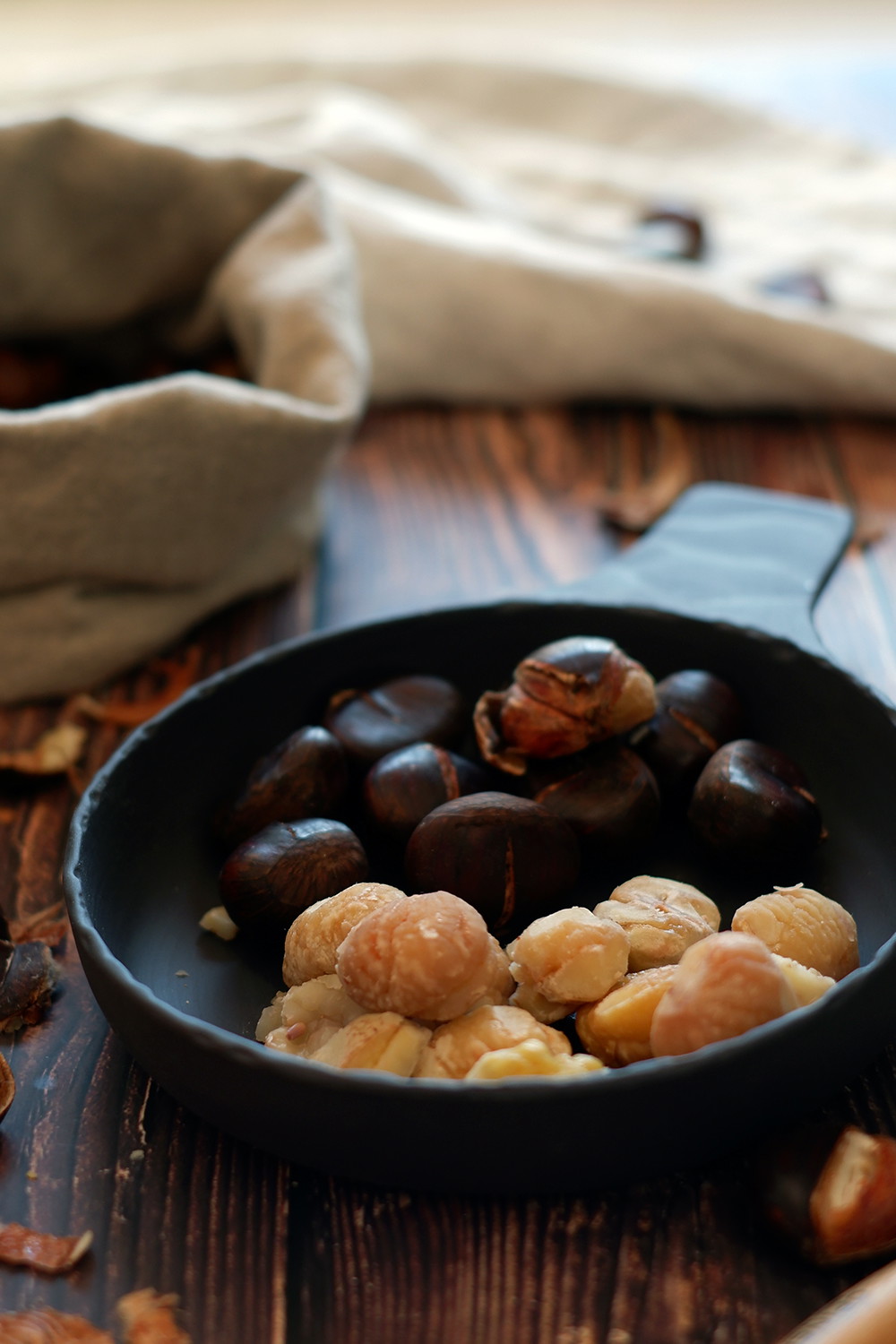 Come fare le castagne bollite