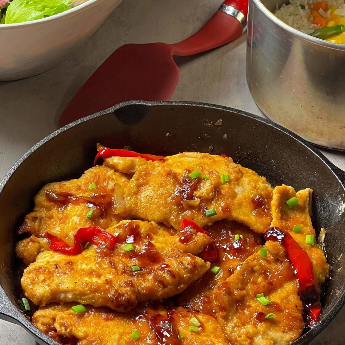 Grace's Apricot Chicken