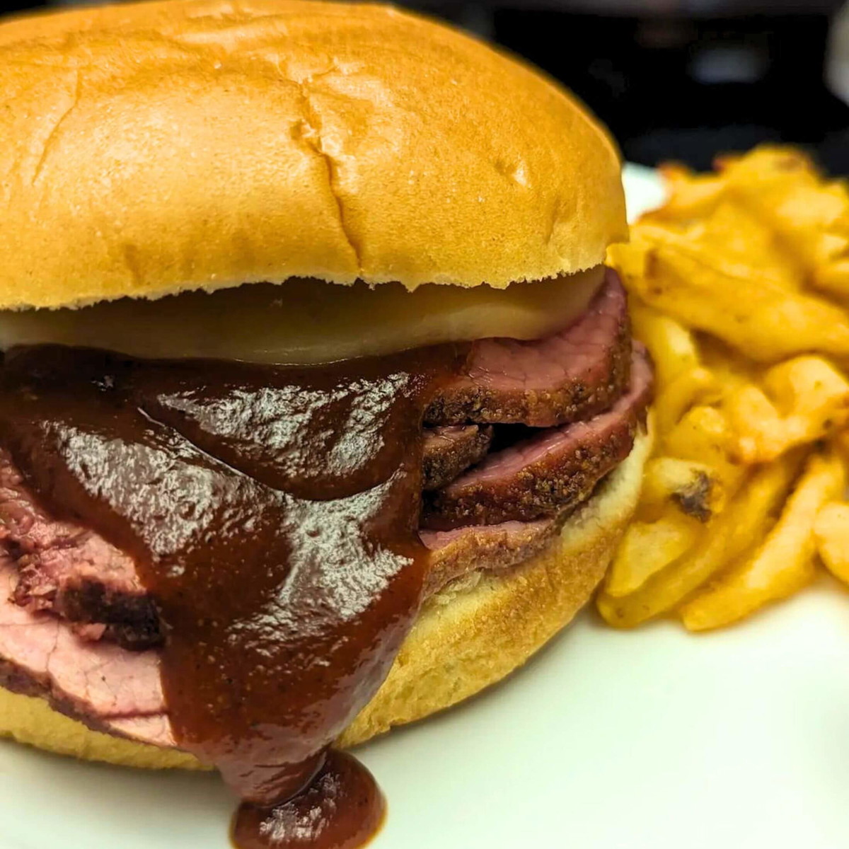 Matt's Smoked Roast Beef Sandwich