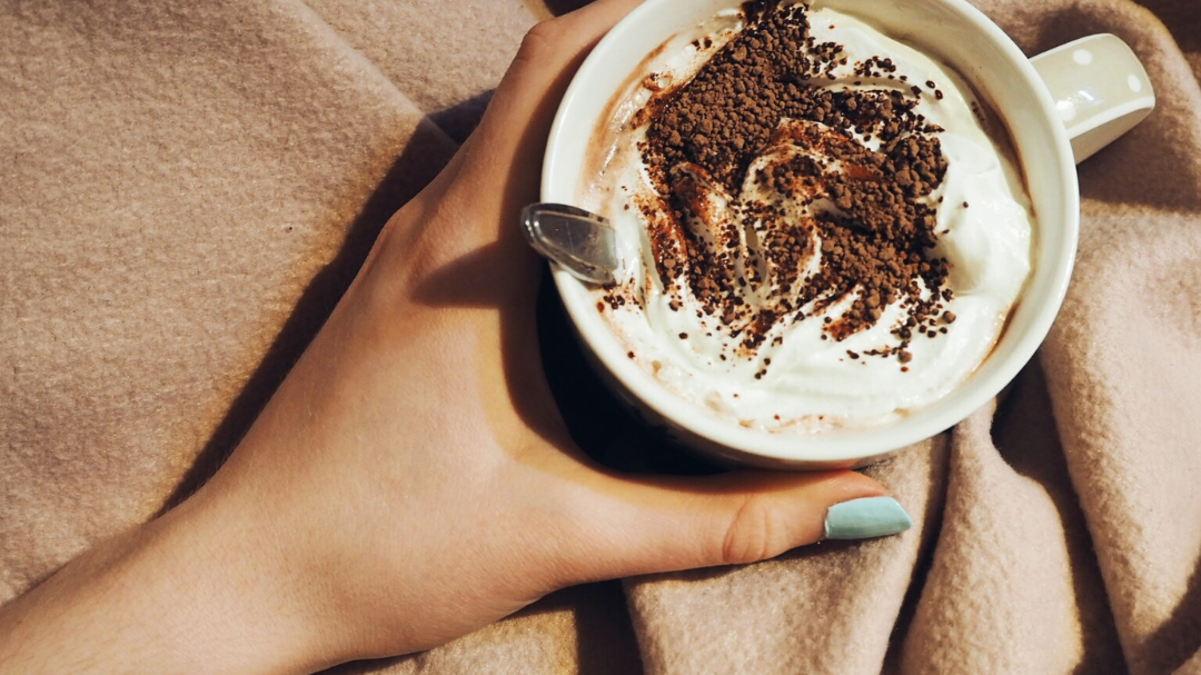 Image of Tahini and Rose Hot Chocolate