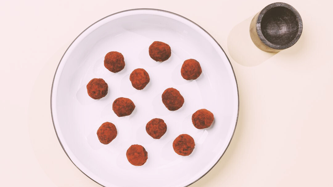 Image of Pink Peppercorn Chocolate Truffles