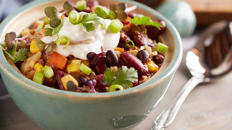 Image of Two Bean Chia Chili Recipe