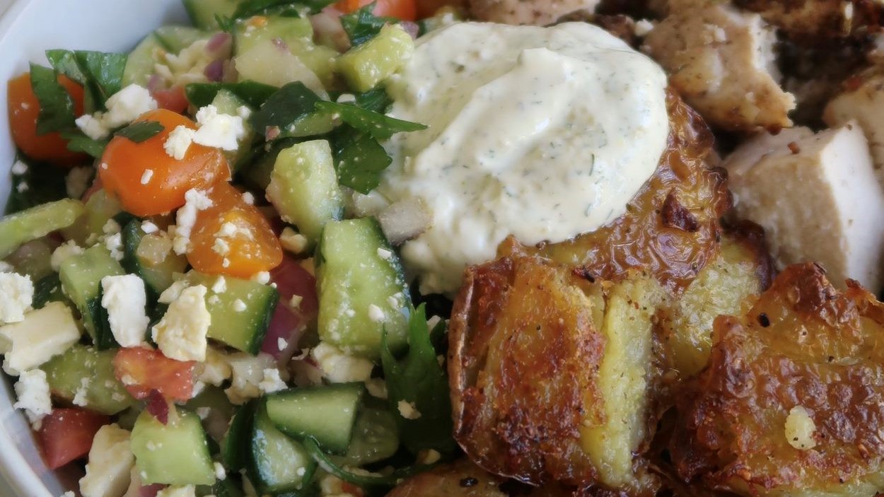 Image of Loaded Smash Potato Bowl