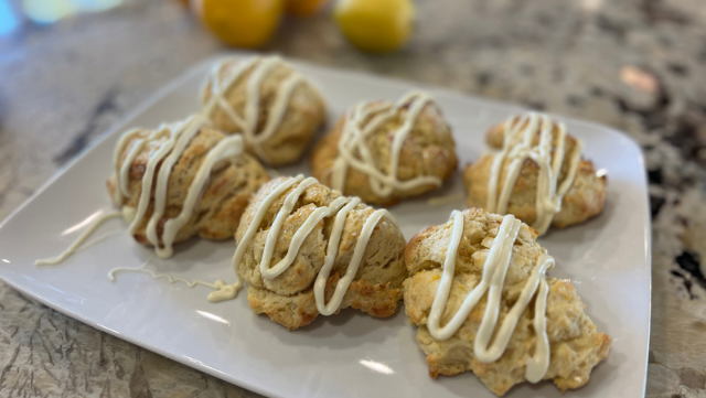 Image of Lemon Cream Cheese Scones 