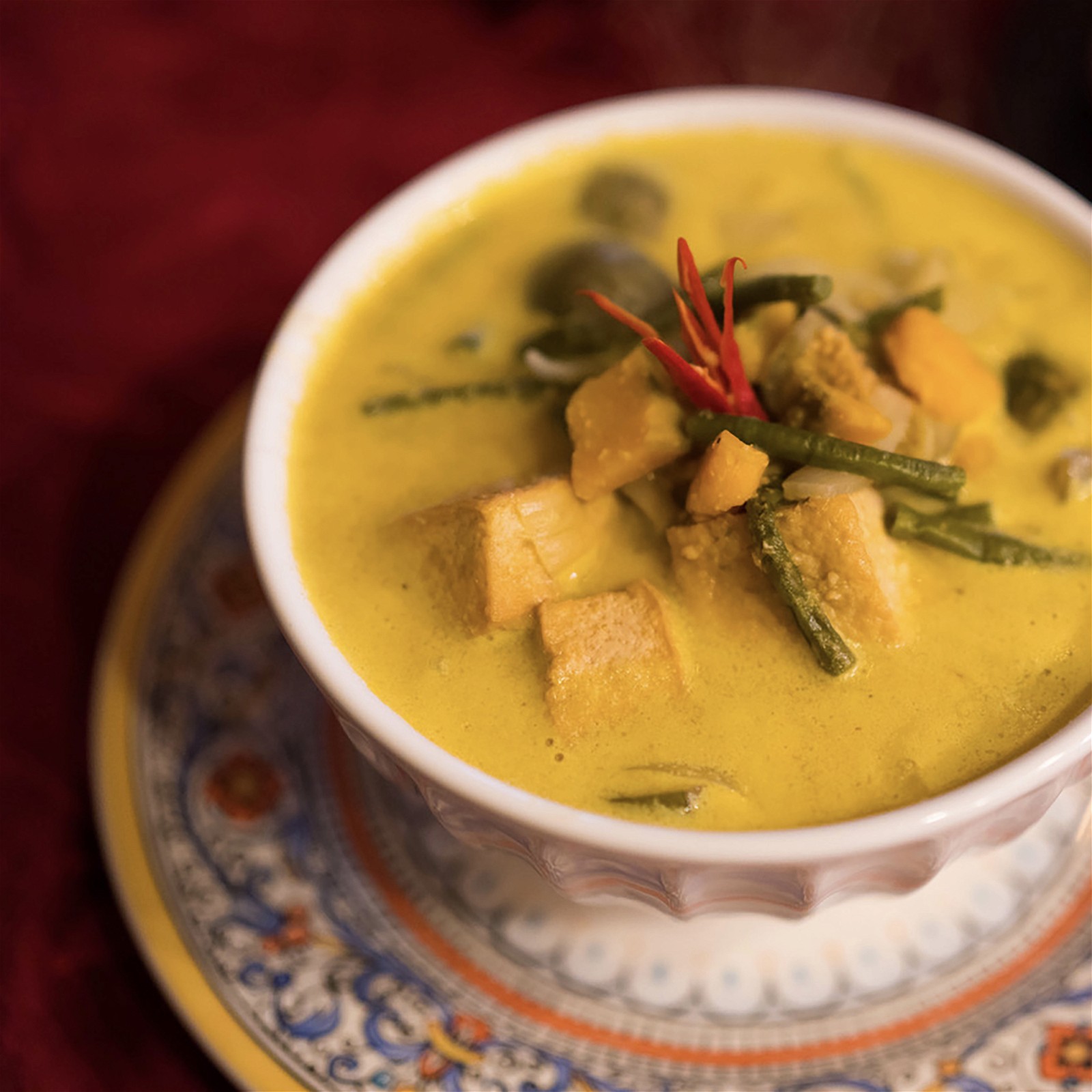 Image of Green Curry with Tofu