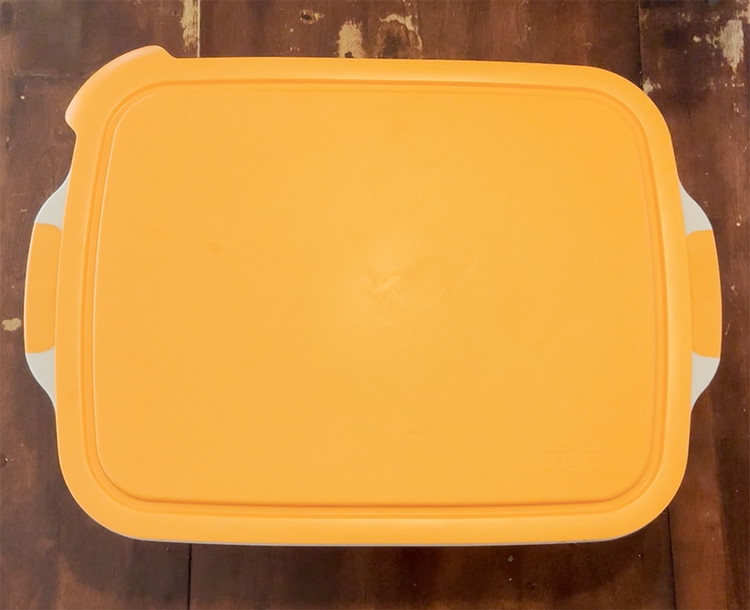 Image of Place in a large non reactive container fat side up and set in the fridge for 5-7 days