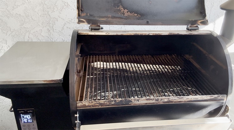 Image of Preheat your pellet smoke to 190-200 degrees