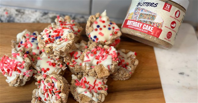 Image of Birthday Cake FIt Butters Cereal Protein Cups