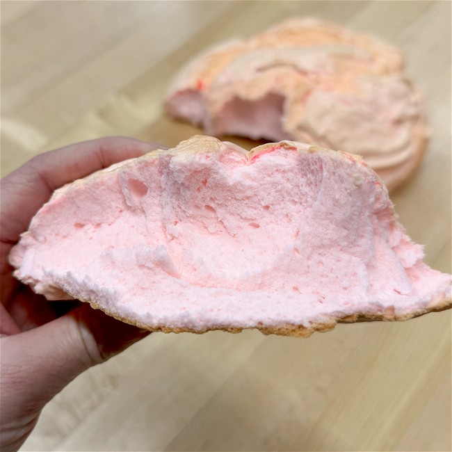 Image of Cloud Bread Made with Egg White Powder