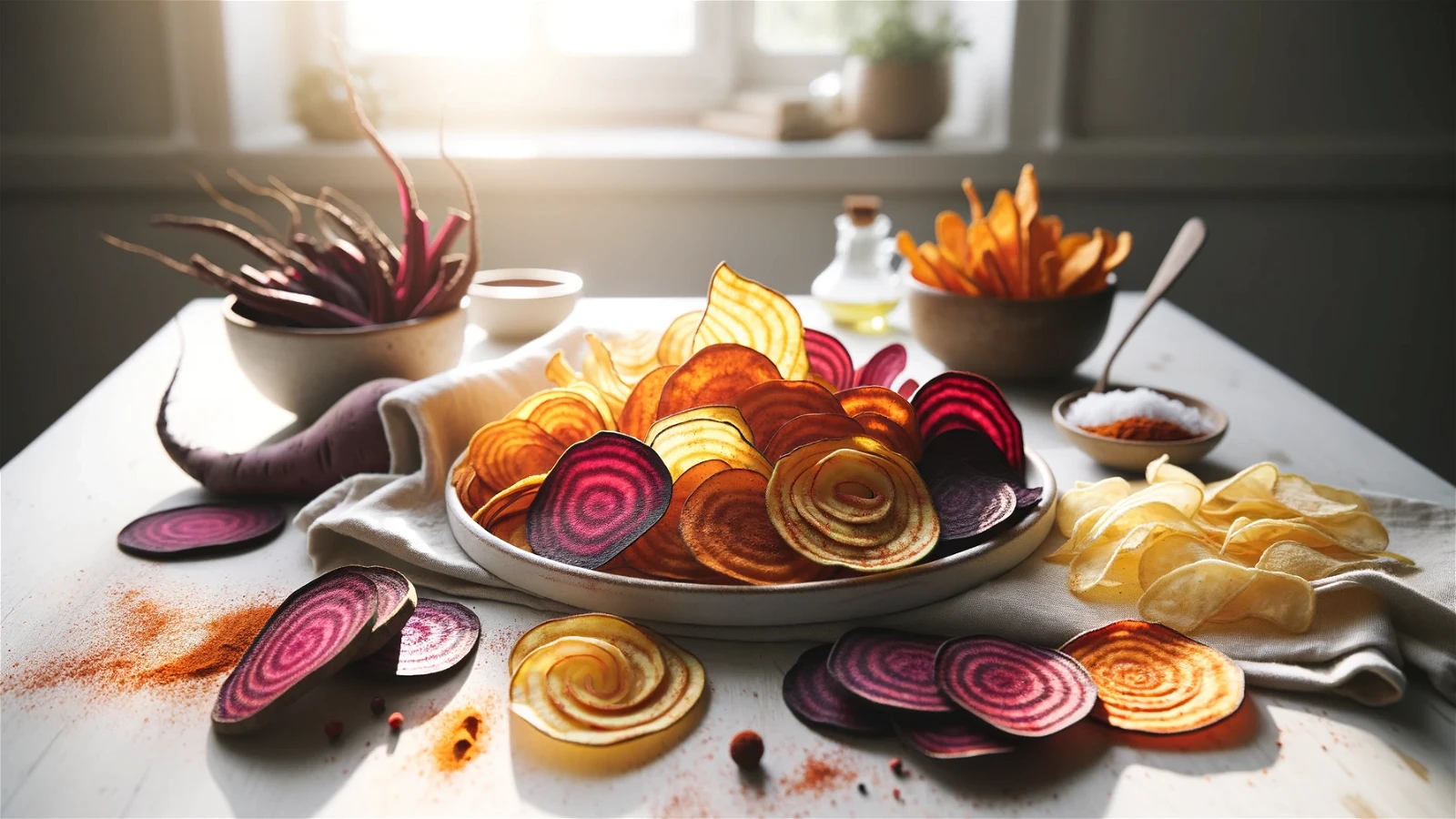 Image of Smoked Paprika Vegetable Chips