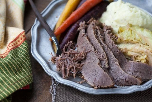 New England Traditional Corned Beef and Cabbage