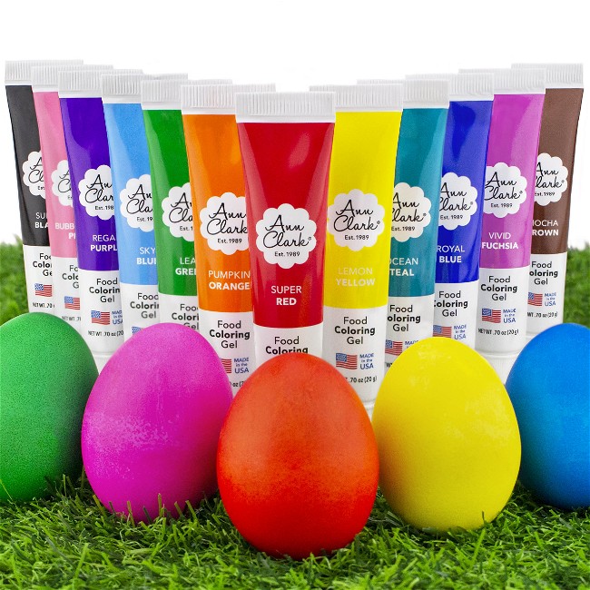 Image of How to Dye Easter Eggs with Gel Food Coloring