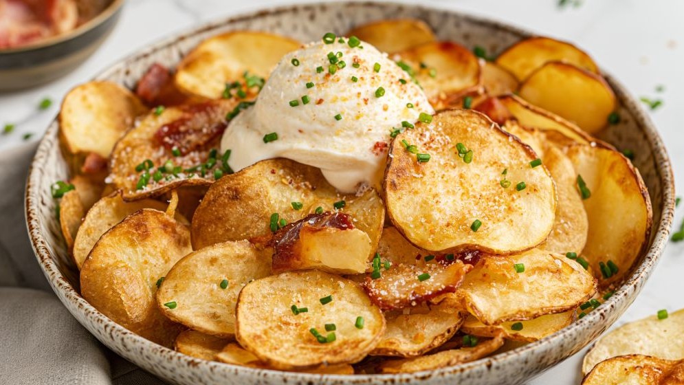Image of Knusprige Bratkartoffeln aus der Heißluftfritteuse