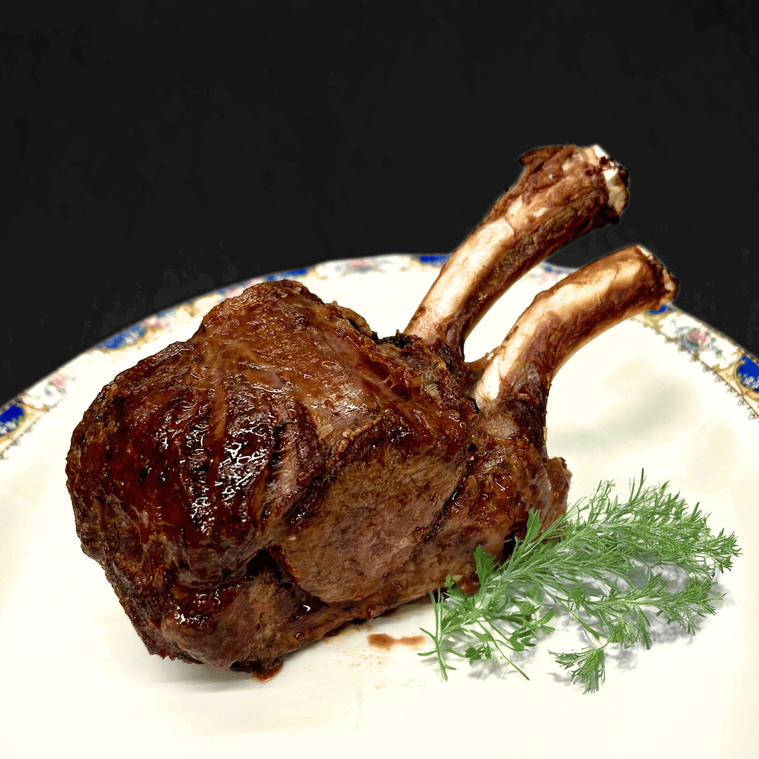 Oven Roasted Elk Rib Roast