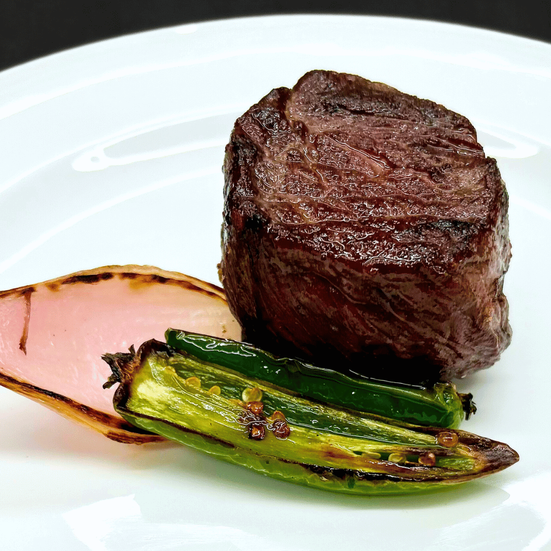 Pan Seared Bison Sirloin Steak
