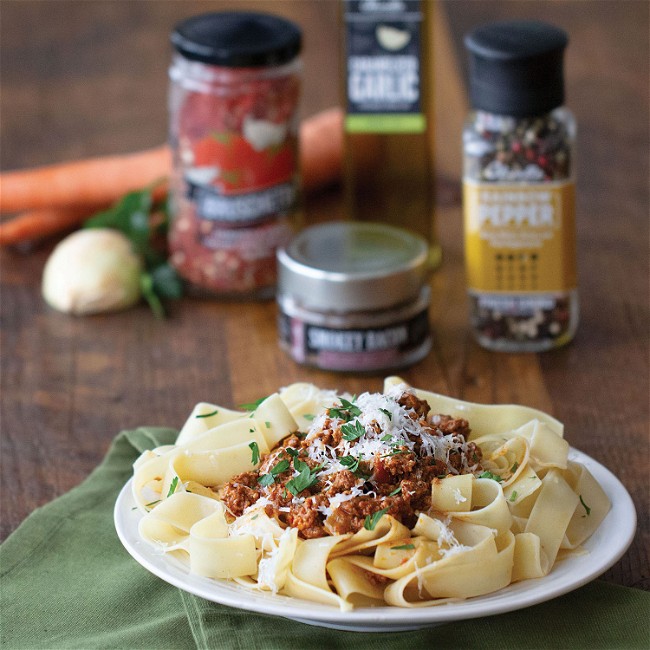Image of Pappardelle With Bolognese Sauce