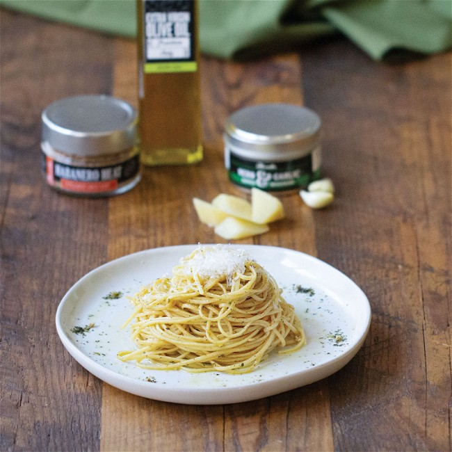 Image of Truffle Tagliolini Aglio E Olio