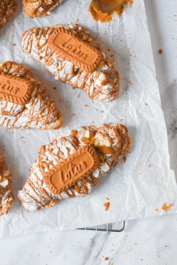 Almond Lotus Croissant