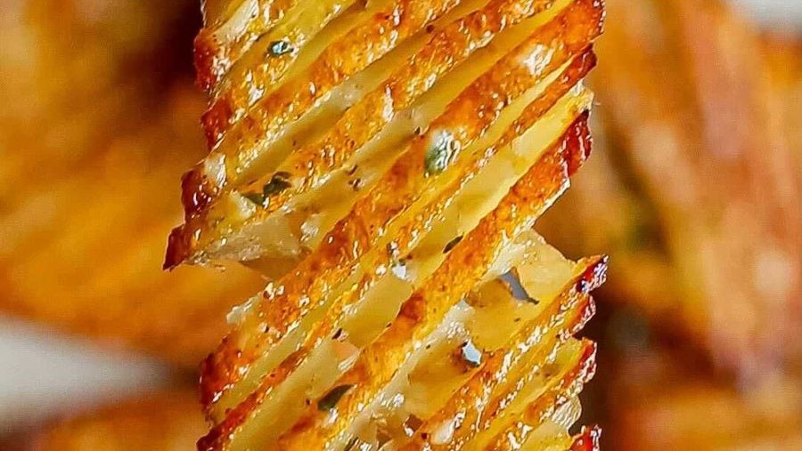 Image of Sweet Potato Spring Accordion Fries