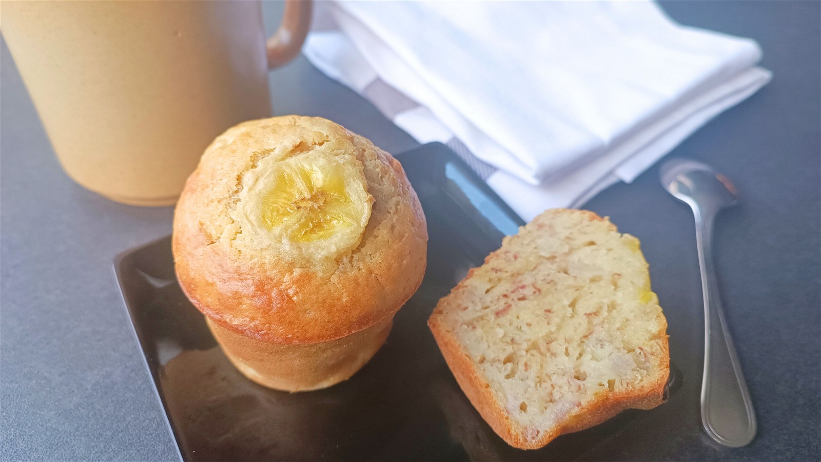 Image of Recette de Muffins à la Banane, pour le petit déjeuner ou le goûter