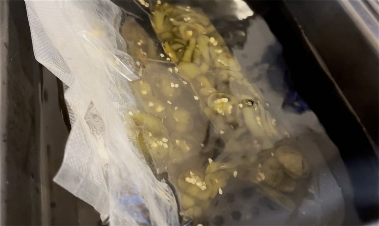 Image of Place the sous vide bag into your sous vide at...