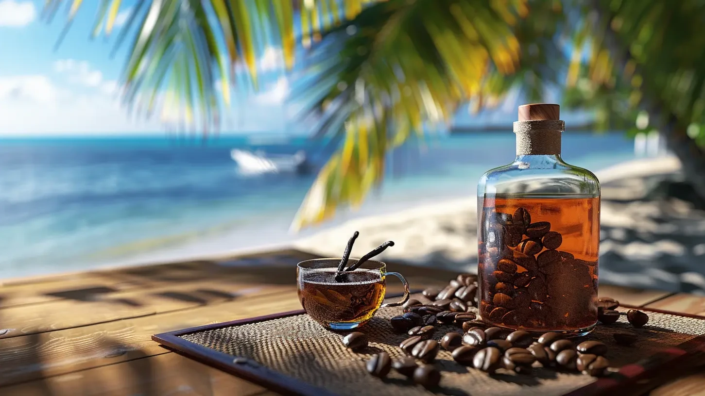 Image of Rhum arrangé café et vanille
