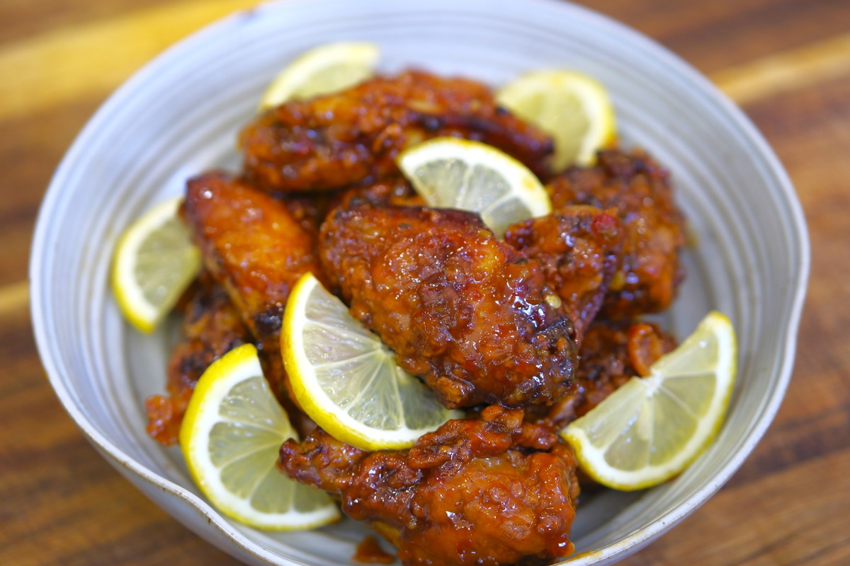 Crispy Lemon Chicken Wings (柠檬鸡翅)
