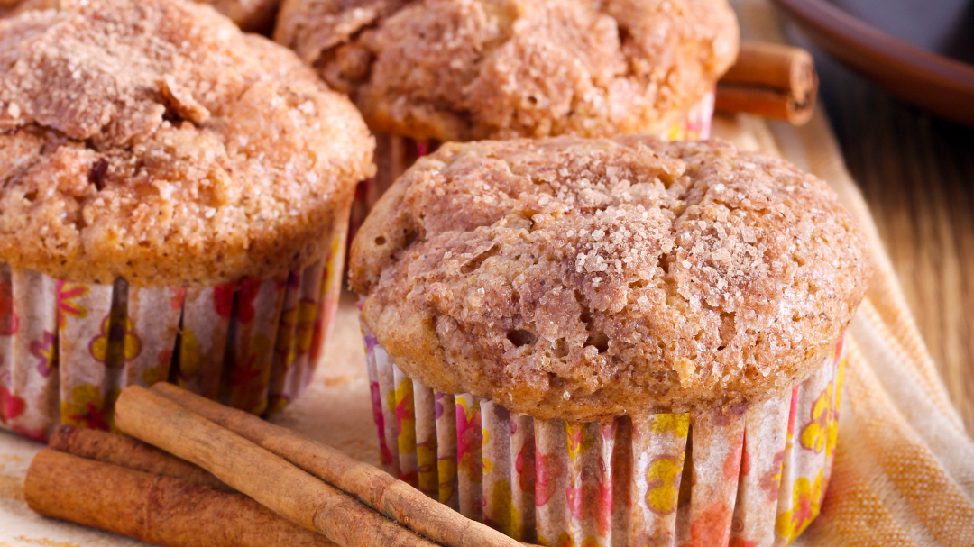 Image of Irresistible Apple Cinnamon Muffins