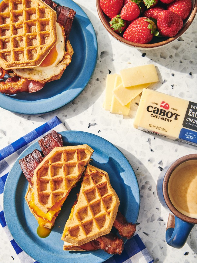 Image of Waffle Breakfast Sandwiches