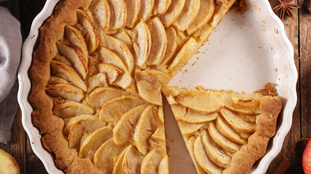 Image of Recette de la traditionnelle tarte aux pommes 